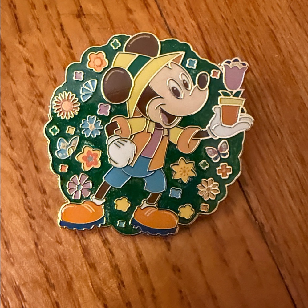 Mickey Mouse 2026 Flower and Garden Festival Enamel Pin - Part of Mystery Pack